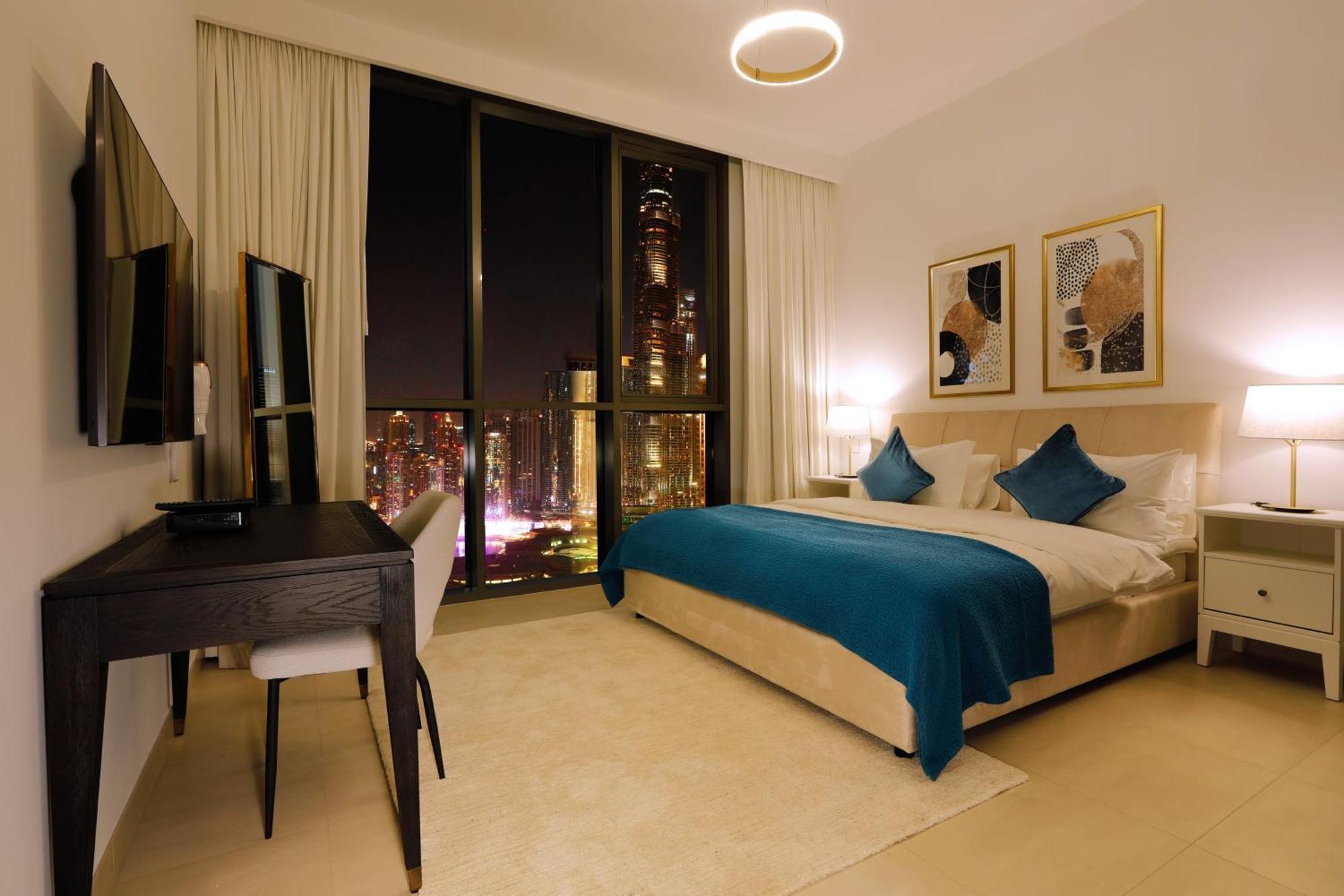 Elegant Apartment With Direct Access To Dubai Mall Exterior photo